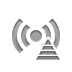 point, Access, pyramid Gray icon