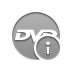 Disk, Dvd, Info DarkGray icon