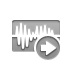 wave, right, Audio DarkGray icon