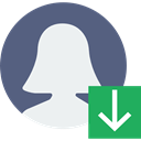 interface, social network, profile, social media, Avatar, user DimGray icon