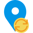 placeholder, map pointer, Map Location, interface, pin, Maps And Flags, signs, Map Point DodgerBlue icon