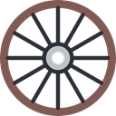 rim, transport, wheel DimGray icon