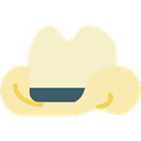 Cowboy Hat, fashion, western BlanchedAlmond icon