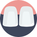 Teeth, dental, medical, mouth, Dentist DarkSlateGray icon