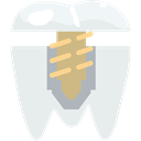 medical, Dentist, Implants, Teeth, mouth, dental, Premolar Lavender icon