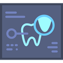 records, medical, dental, Dentist DimGray icon