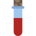 Blood Sample, medical, testing, Test Tube Black icon