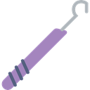 Tools And Utensils, dental, Periodontal Scaler, Dentis Black icon