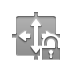 Lock, switch, open DarkGray icon