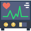 hospital, Electrocardiogram, Cardiogram, medical, Stats, Health Clinic DimGray icon