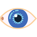 Spiral, medical, Eye, Body Parts, Ophthalmology, vision, Eyes, random, iris Black icon