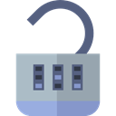 privacy, padlock, security, Tools And Utensils Black icon