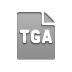 Tga, File, Format DarkGray icon
