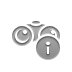 Binoculars, Info Gray icon