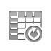 Reload, Spreadsheet DarkGray icon