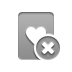 Close, Hearts, Game, card DarkGray icon