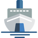 Cruise, Ships, transport, Yacht, Boat, ship Black icon
