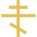 signs, Christianity, religion, religious, cross Black icon