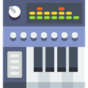 musical, software, digital, Multimedia, Workstation DarkSlateGray icon