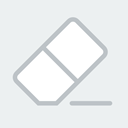 Eraser, Multimedia Option, cancel, interface, delete, rubber WhiteSmoke icon