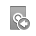 switch, Left DarkGray icon