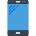 Multimedia, mobile phone, electronic, smartphone, Device, cellphone, technology CornflowerBlue icon