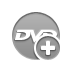 Disk, Dvd, Add DarkGray icon