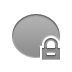 Ellipse, Lock DarkGray icon