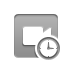 video, Clock DarkGray icon