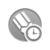 Corel, Clock DarkGray icon