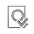 checkmark, preview Gray icon