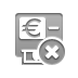 Atm, Close, Euro DarkGray icon