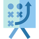 planning, sport, tactics, Business, strategy, sports SkyBlue icon