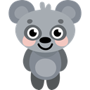 koala, zoo, Animal Kingdom, Animals, wildlife DarkGray icon