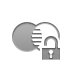 open, Lock, mastercard DarkGray icon