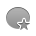 Ellipse, star DarkGray icon