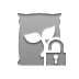 Lock, open, Material, raw DarkGray icon