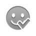 checkmark, smiley DarkGray icon