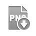 Format, File, Down, Png DarkGray icon