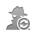 refresh, Spyware Gray icon