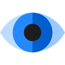 Ophthalmology, Body Part, interface, Multimedia Option, show, optical, Eye Black icon