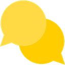 Chat, Multimedia, speech bubble, Communication, Speech Balloon, Conversation SandyBrown icon