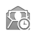 paypal, Clock Gray icon