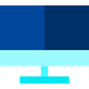 television, technology, screen, monitor, Tv Teal icon
