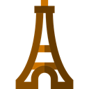 Eiffel tower, engineering, Architectonic, Monuments, europe, france, structure, landmark, Monument Black icon