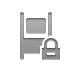 width, Lock, match DarkGray icon