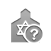Synagogue, help Gray icon