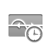 frequency, Clock, reduce, wave DarkGray icon