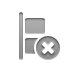 Align, Left, Close, vertical Gray icon