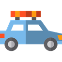 Car, vehicle, transport, transportation, Automobile Black icon